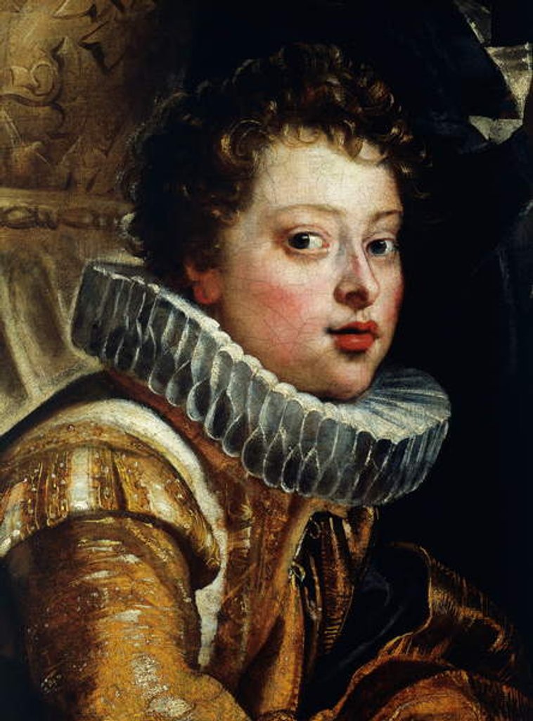 Detail of Francesco IV Gonzaga, 1604 by Peter Paul Rubens