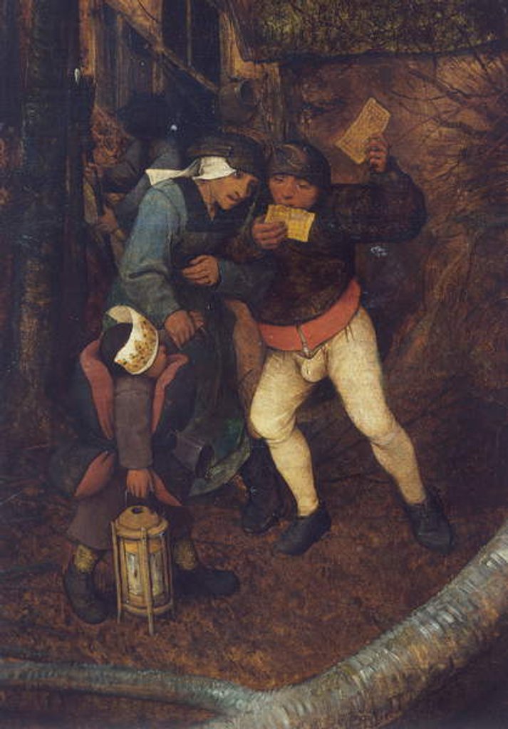 Detail of Gloomy day, 1565, detail by Pieter the Elder Bruegel