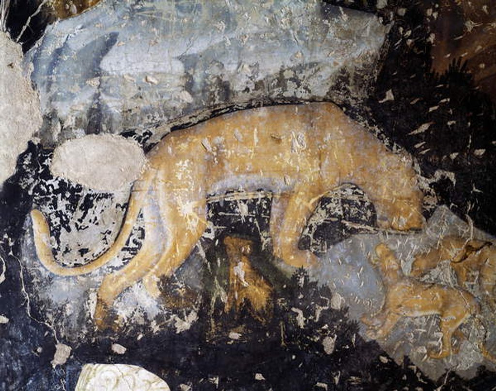 Detail of Dog, detail by Antonio Pisanello