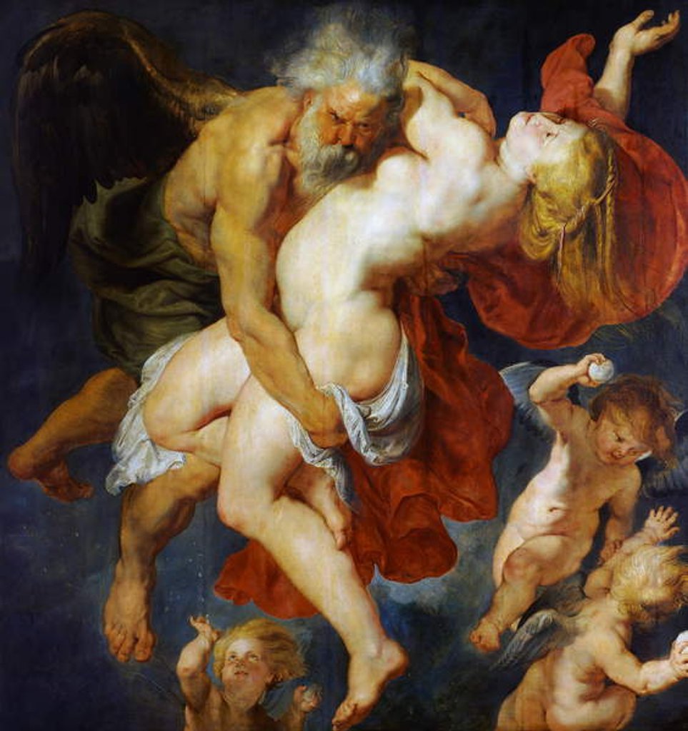 Detail of Boreas Abducts Oreithya, c.1615 by Peter Paul Rubens