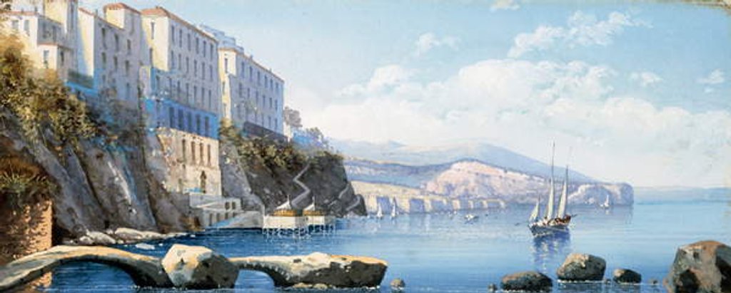 Detail of View of Sorrento by Italian School