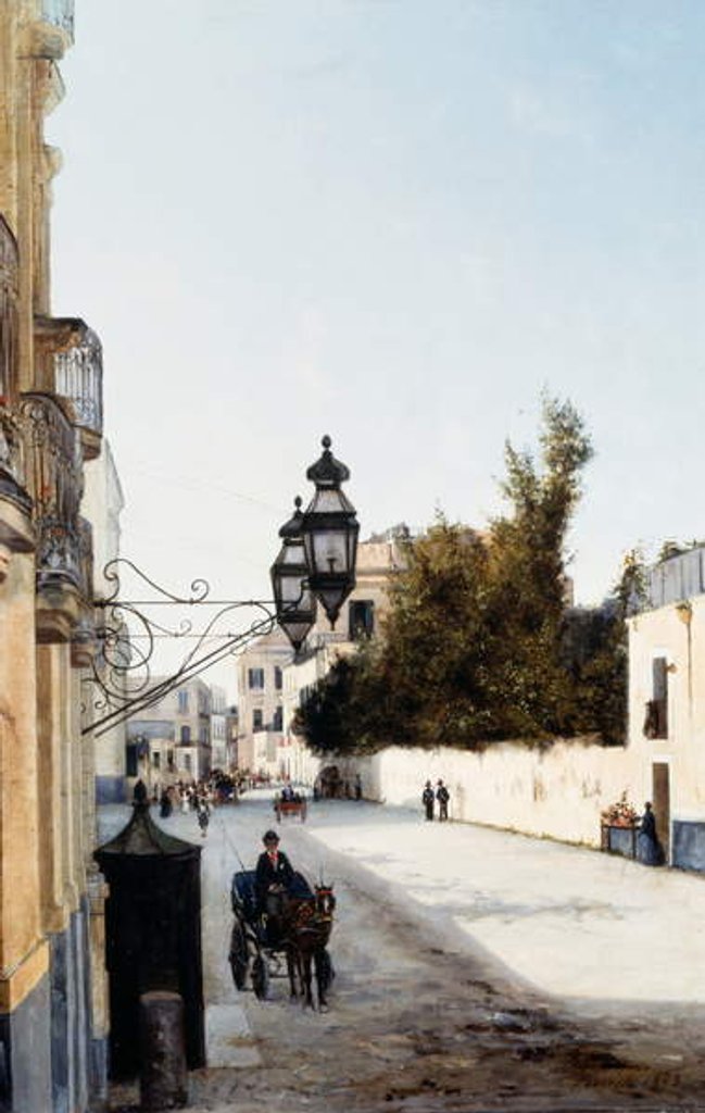 Detail of La Favorita in Portici by Marco di Gregorio