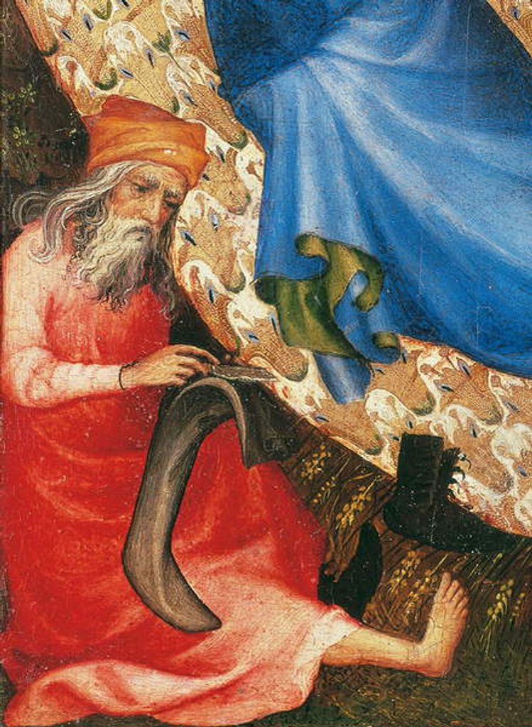 Detail of Nativity by Melchior Broederlam
