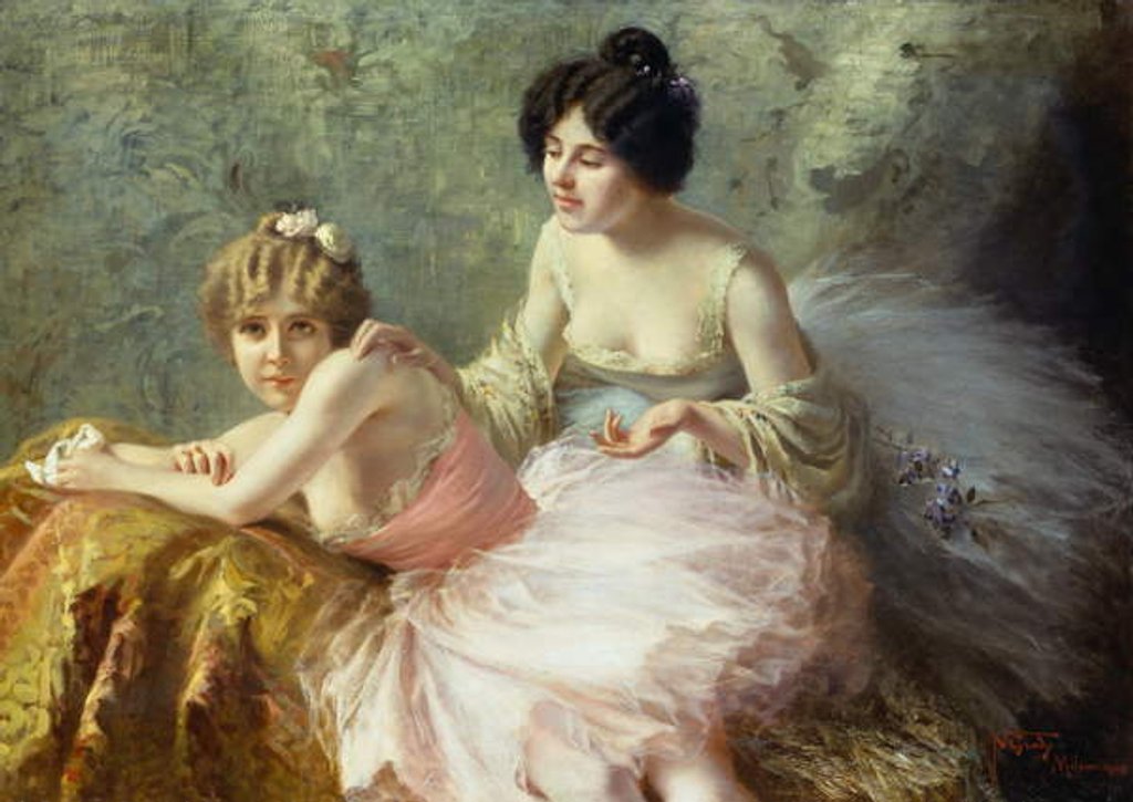 Detail of Debut, 1903 by Napoleone Grady