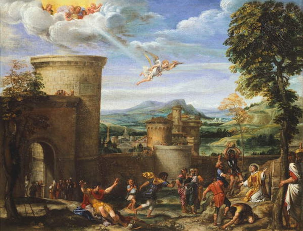 Detail of The Martyrdom of Saint Stephen, c.1603-04 by Annibale Carracci