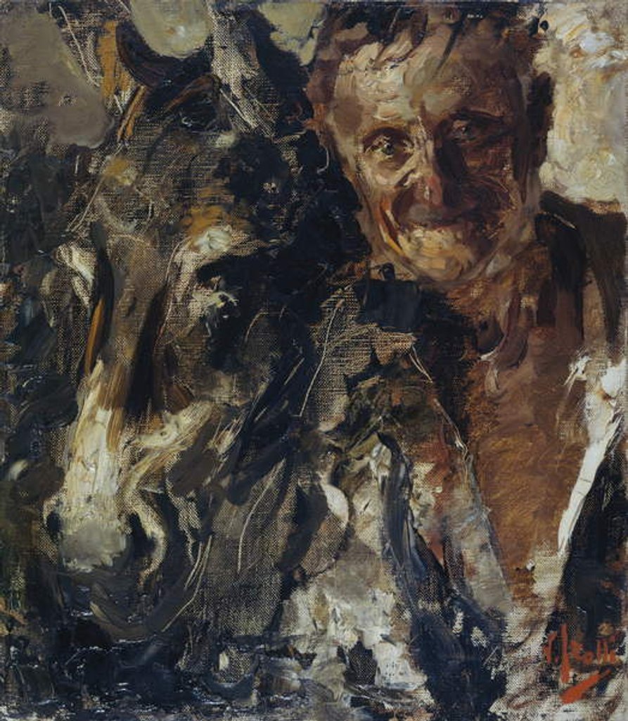 Detail of Two philosophers, 1909 by Vicenzo Irolli