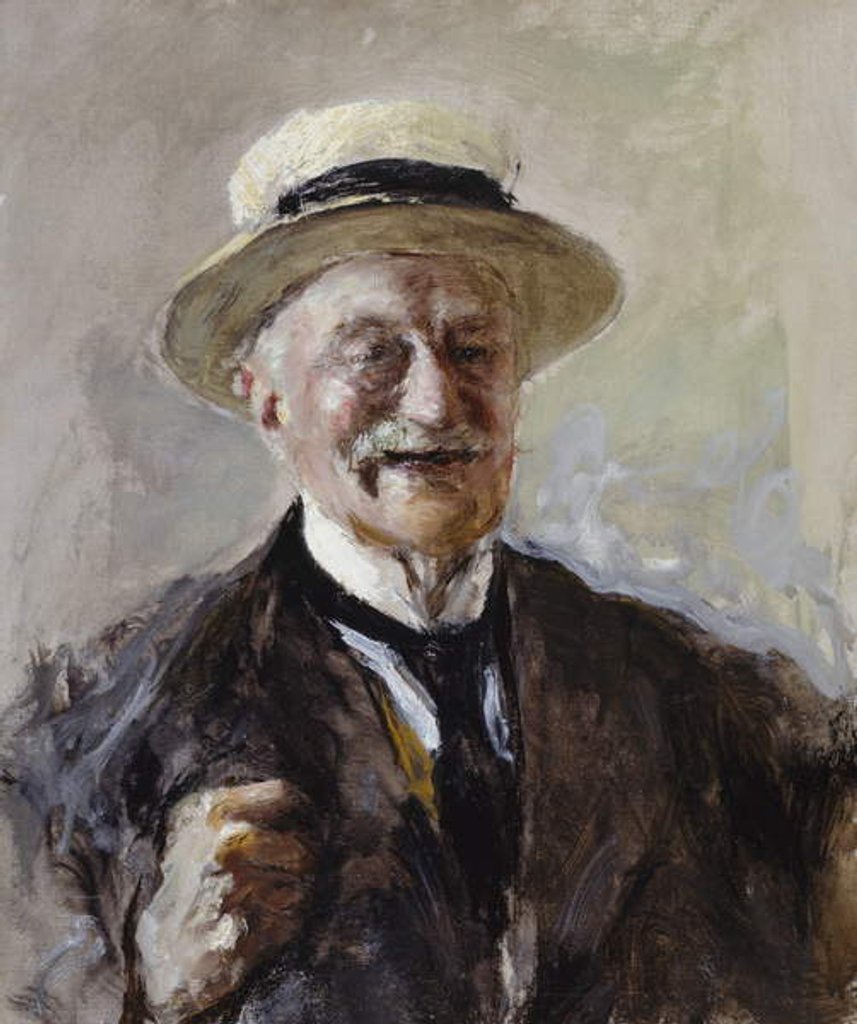 Detail of Self-portrait, 1925 by Antonio Mancini