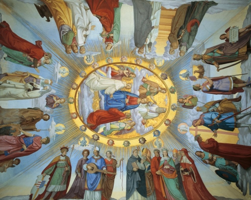 Detail of The Virgin by Philipp Veit