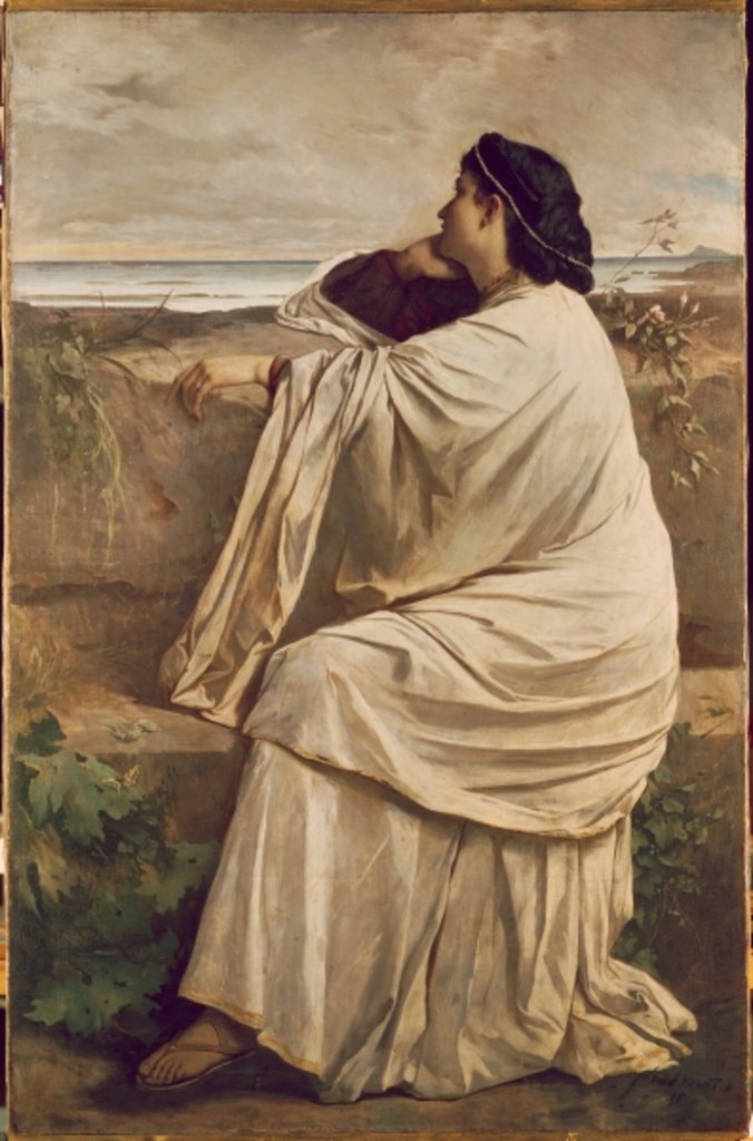 Detail of Iphigenia by Anselm Feuerbach