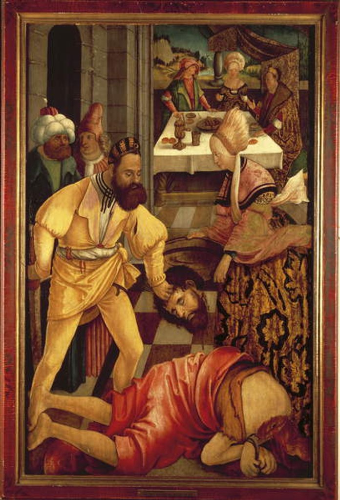 Detail of The Beheading of Saint John the Baptist by Erhard Altdorfer