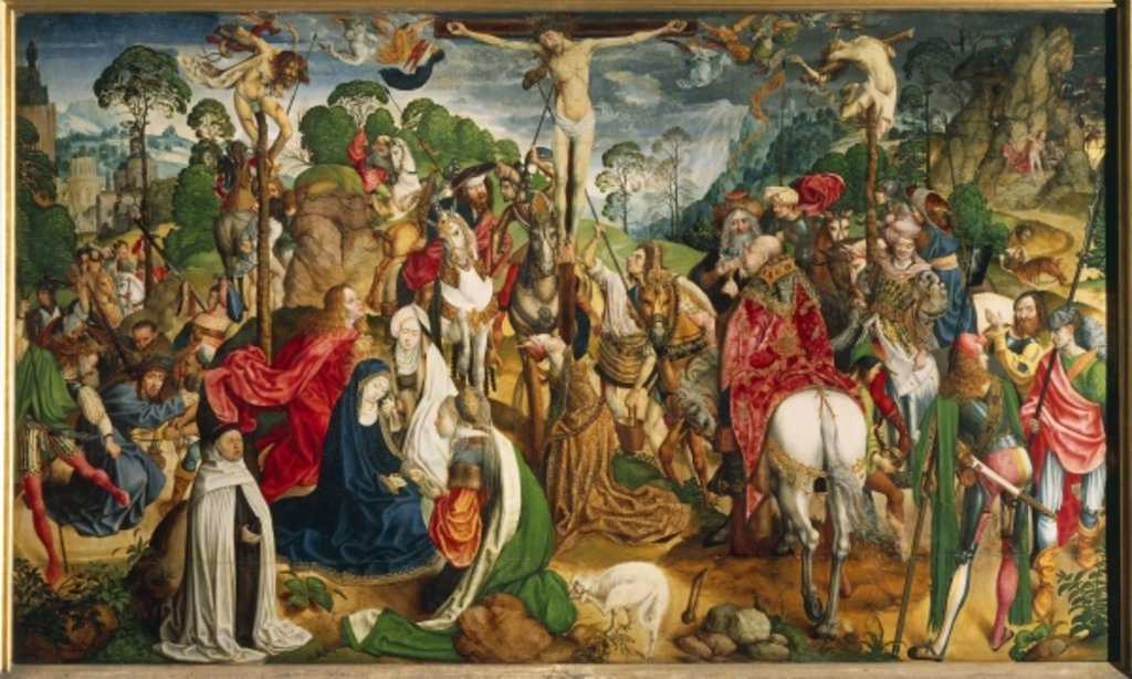 Detail of Altarpiece showing the Passion of Christ by Master of the Aachen Altar