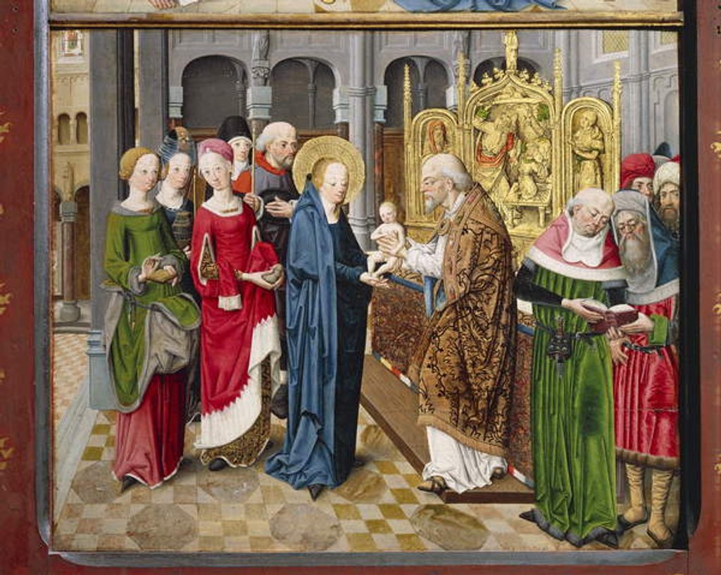 Detail of Presentation in the Temple by Master Aachen