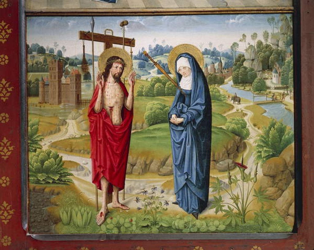 Detail of The Crucifixion of Christ by Master Aachen