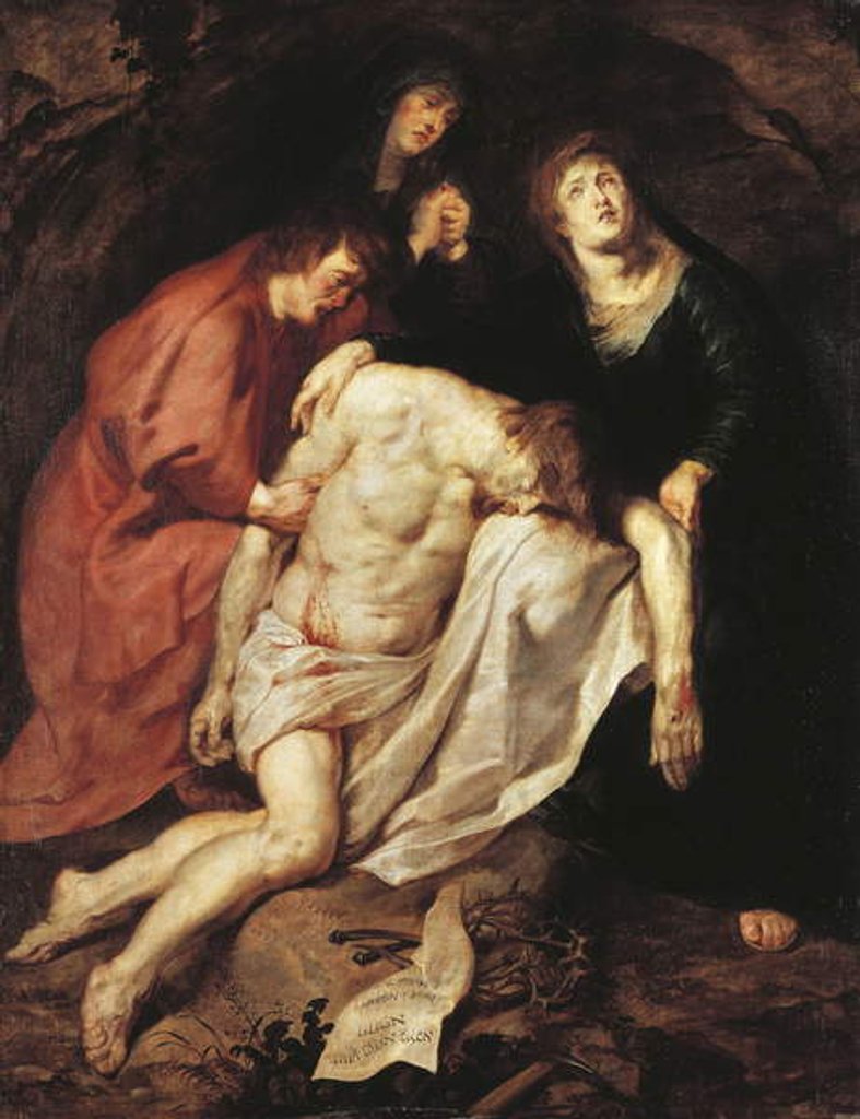 Detail of The Lamentation of Christ, c.1616/17 by Anthony van Dyck