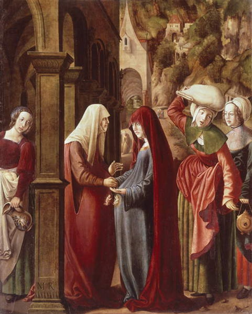 Detail of The Visitation by Marx Reichlich
