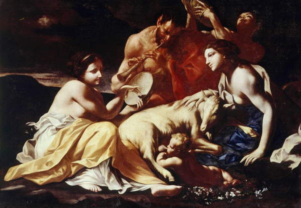 Detail of The Childhood of Jupiter, c.1702-14 by Carlo Cignani