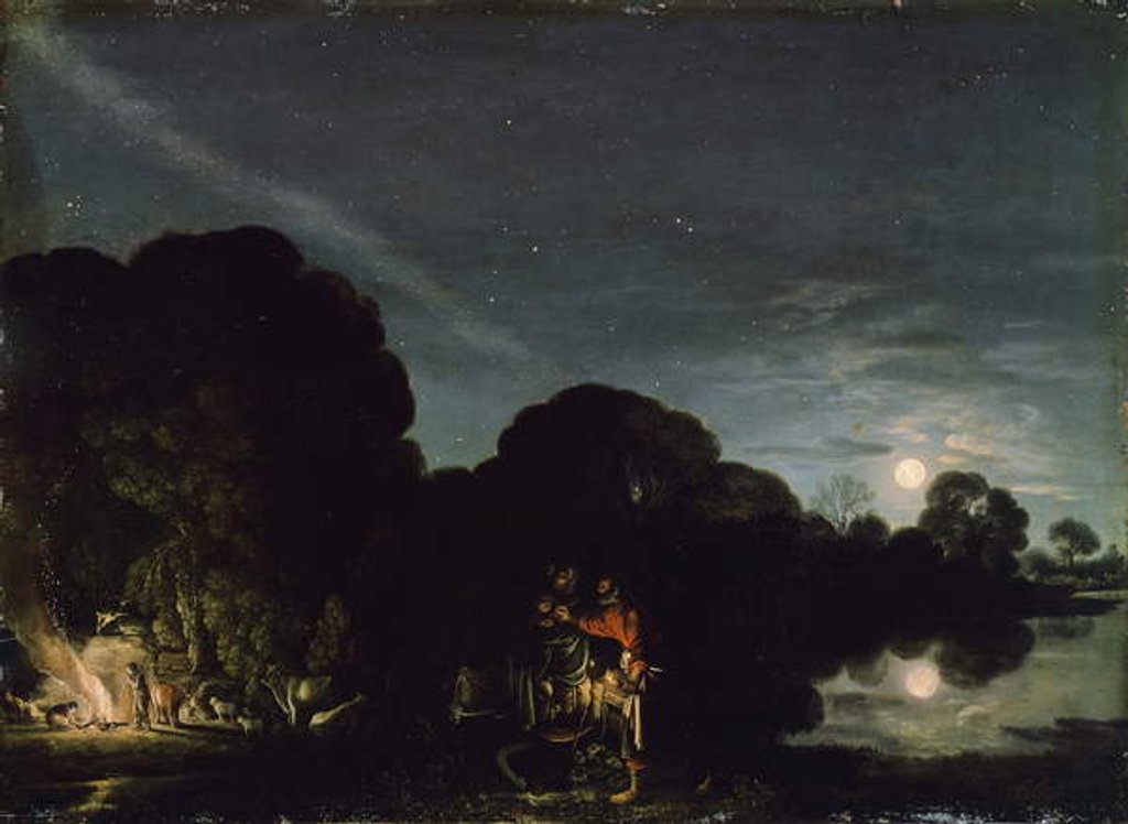 Detail of The Flight into Egypt, 1609 by Adam Elsheimer