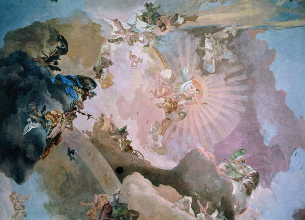 Detail of Olympus, 1752-1753 by Giovanni Battista (1696-1770) Tiepolo