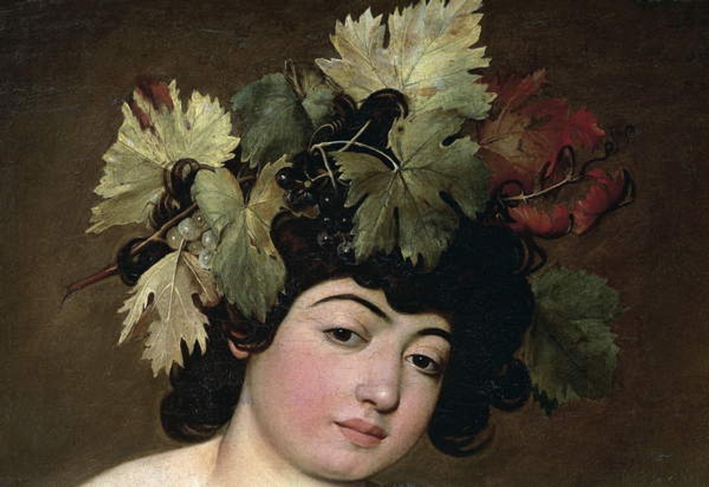 Detail of The Young Bacchus, c.1596 by Michelangelo Merisi da Caravaggio