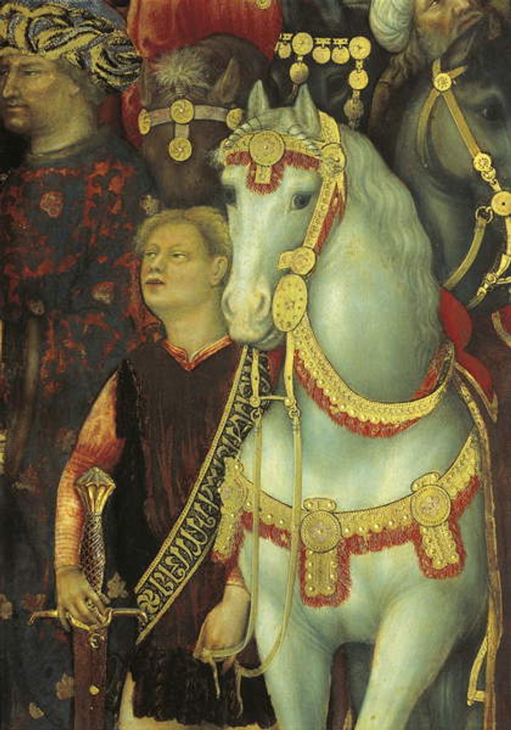 Detail of The Adoration of the Magi by Gentile da Fabriano