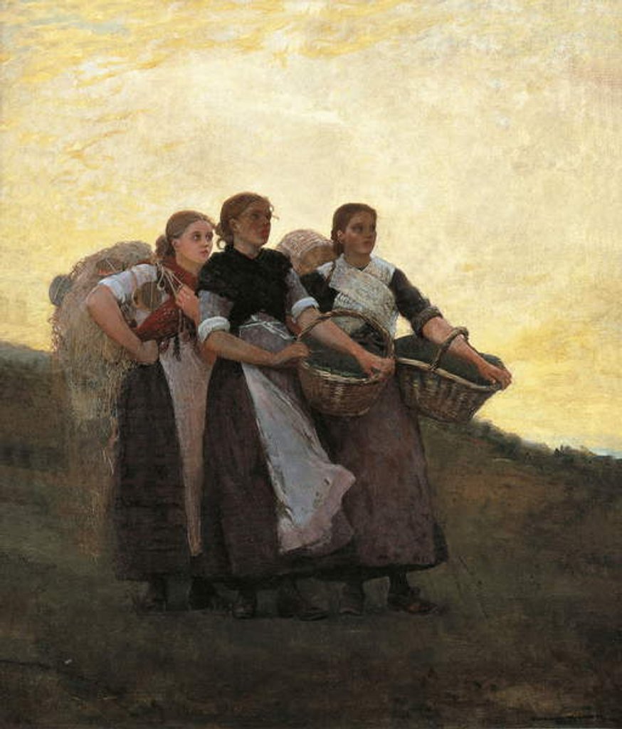 Detail of Hark! The Lark, 1882 by Winslow Homer