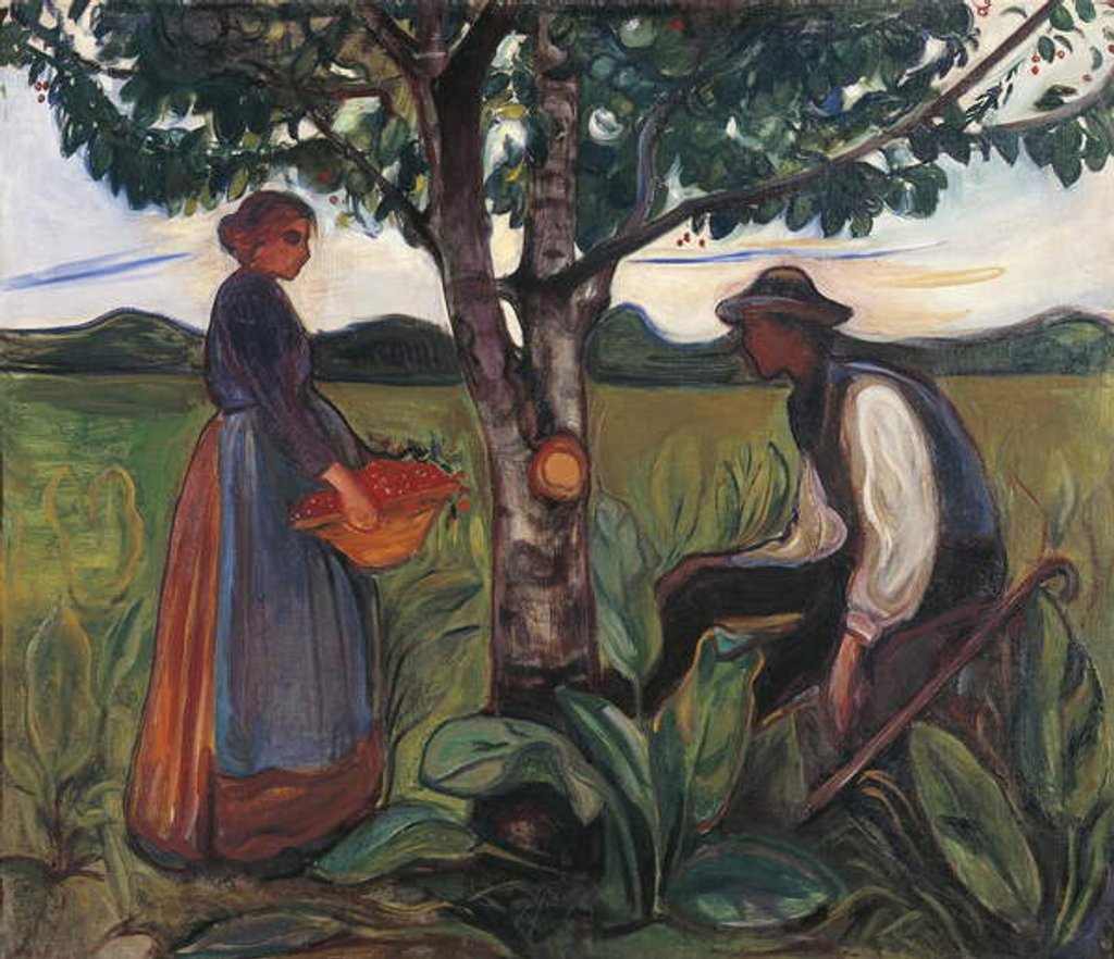 Detail of Fertility, 1899-1900 by Edvard Munch