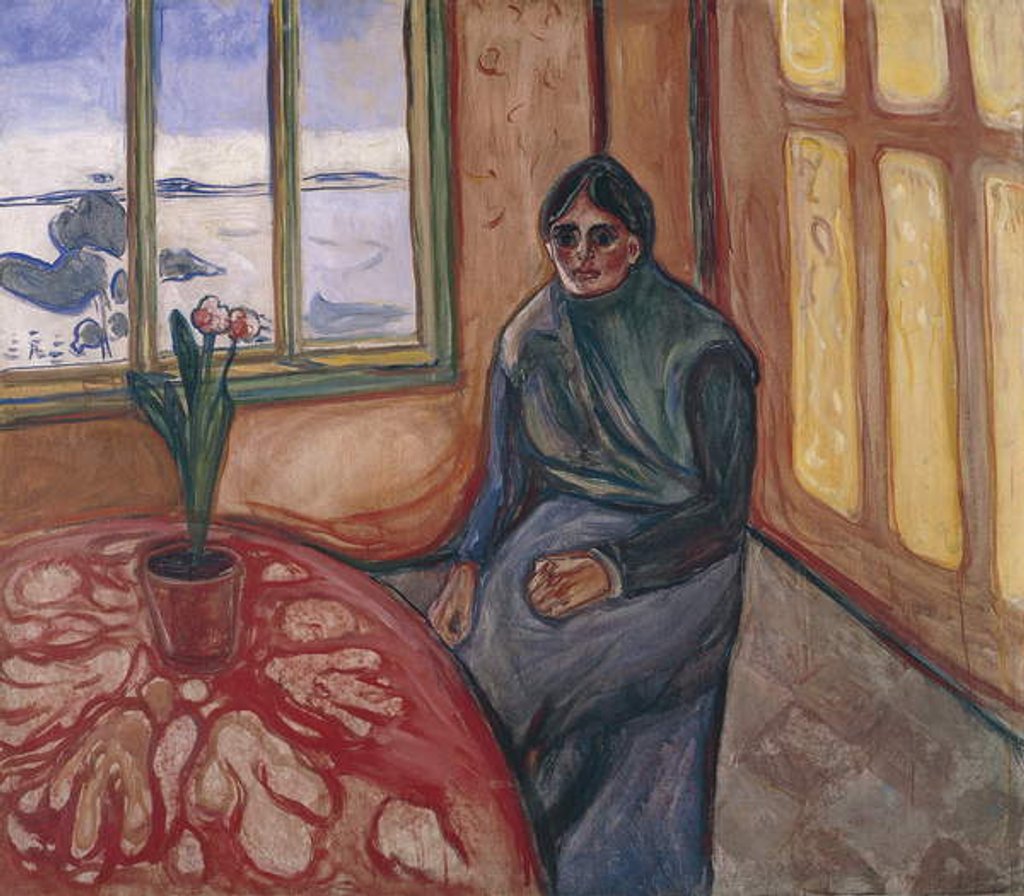 Detail of Melancholy / Laura, 1899 by Edvard Munch
