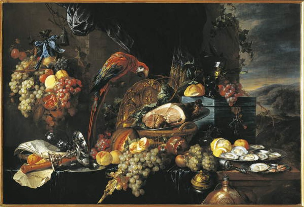 Detail of Still Life by Jan Davidsz. de Heem