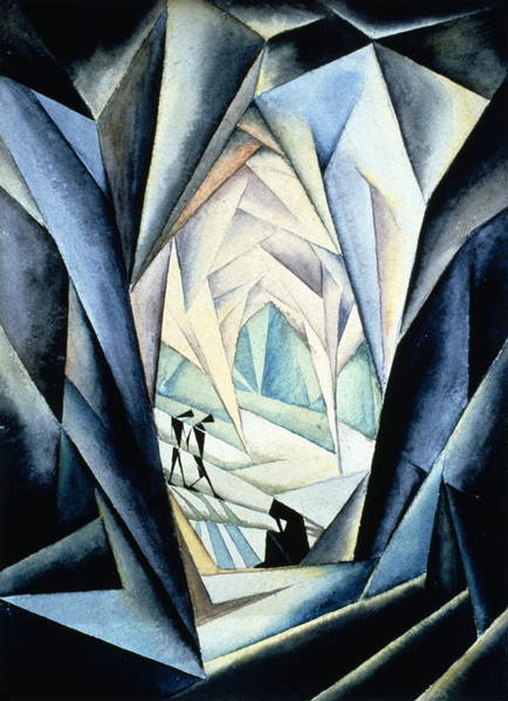 Detail of Composition, 1920 by Jerzy Hulewicz