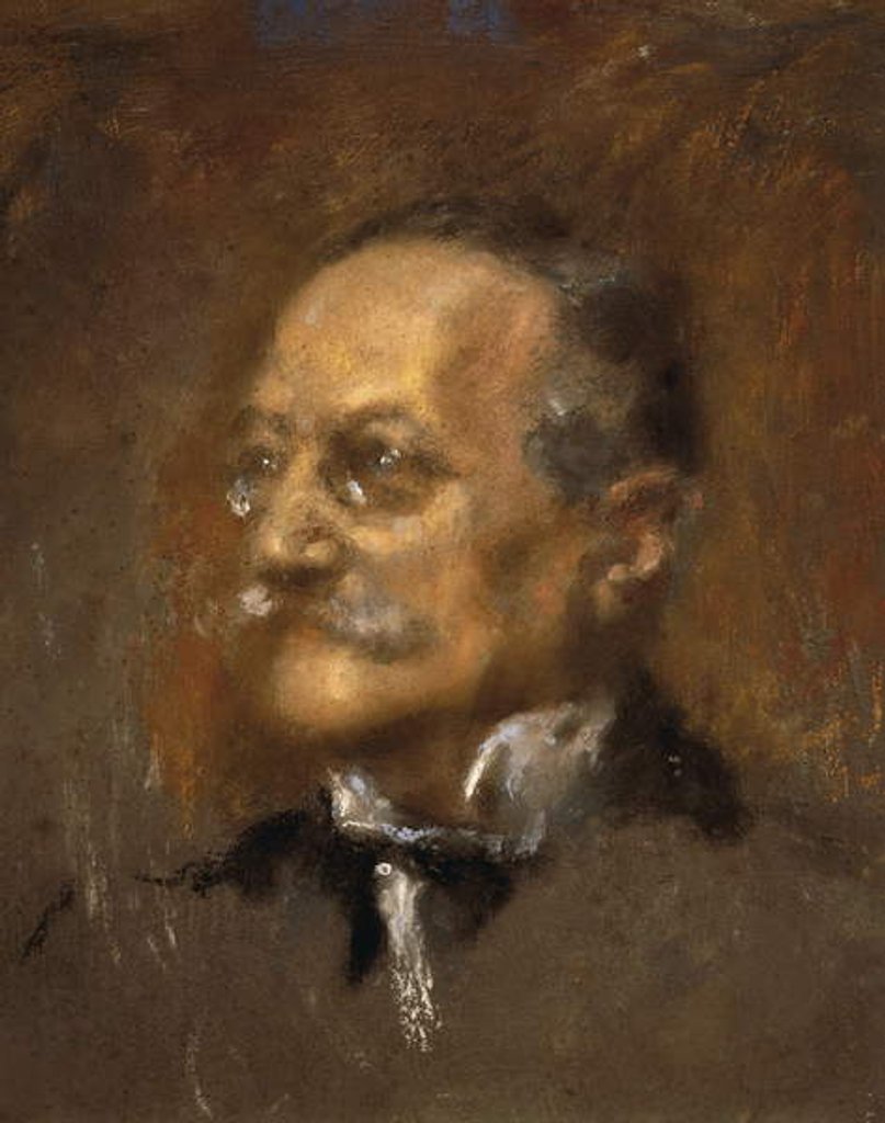 Detail of Portrait of Arrigo Boito by Arturo Rietti