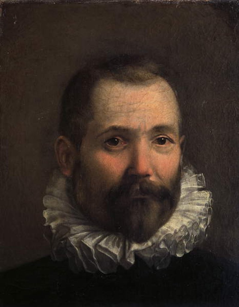 Detail of Self Portrait by Federico Fiori Barocci or Baroccio