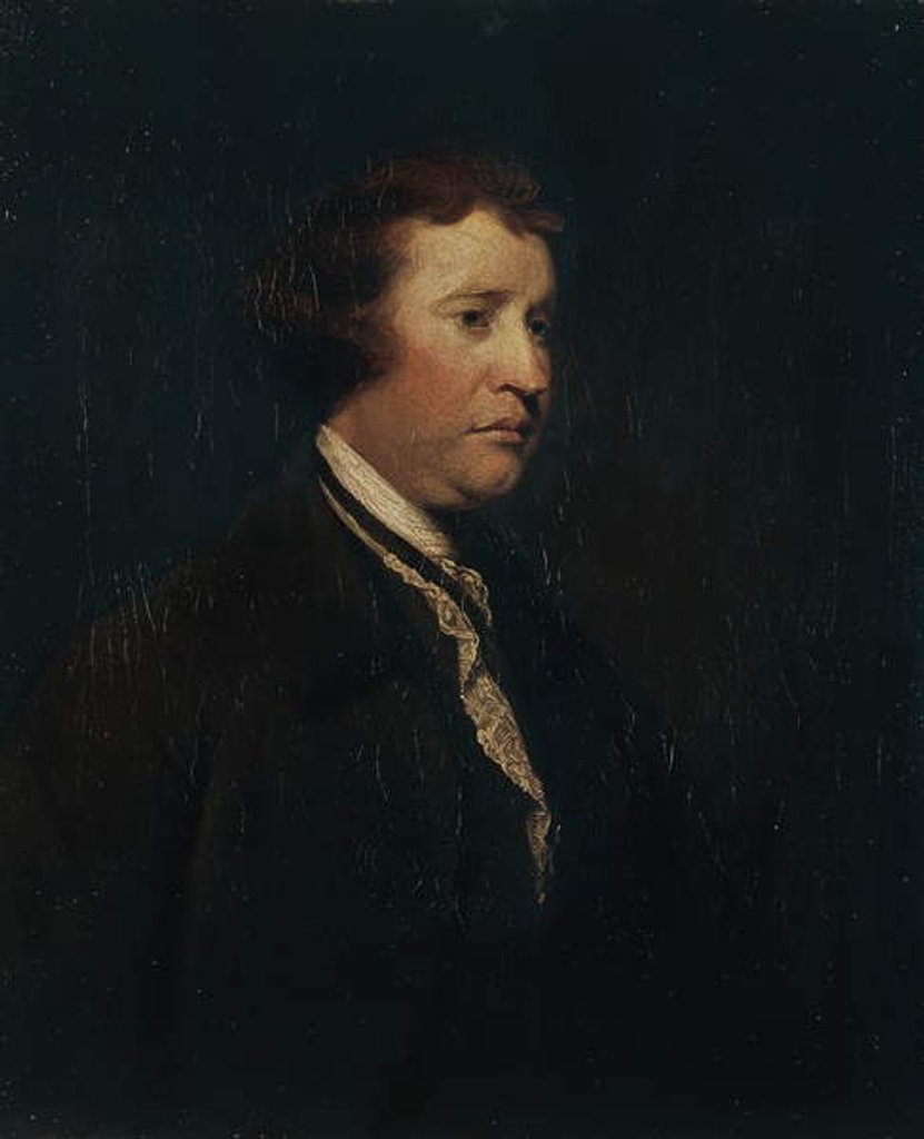 Detail of Portrait of Edmund Burke, c.1769 by Joshua Reynolds