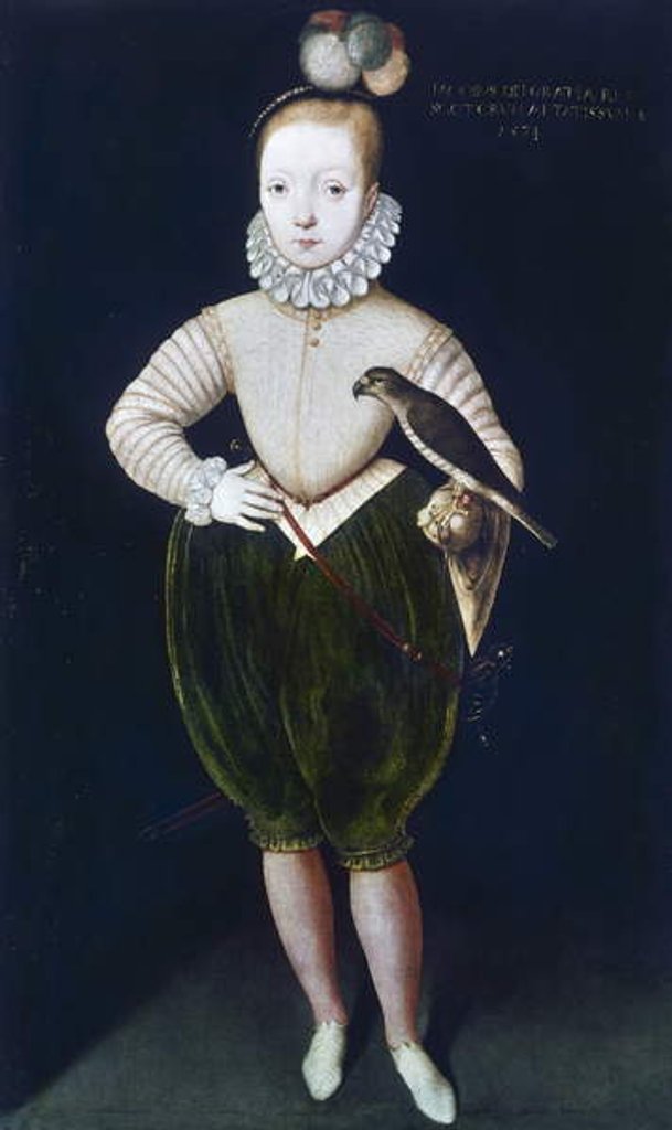 Detail of King James I of England and VI of Scotland by English School