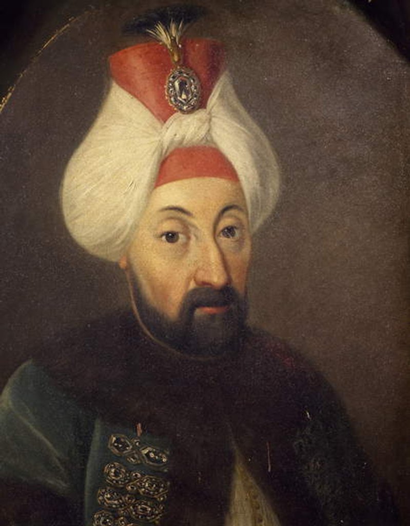 Detail of Mehmed Said Efendi, 1742 by Jacques Andre Joseph Camelot Aved