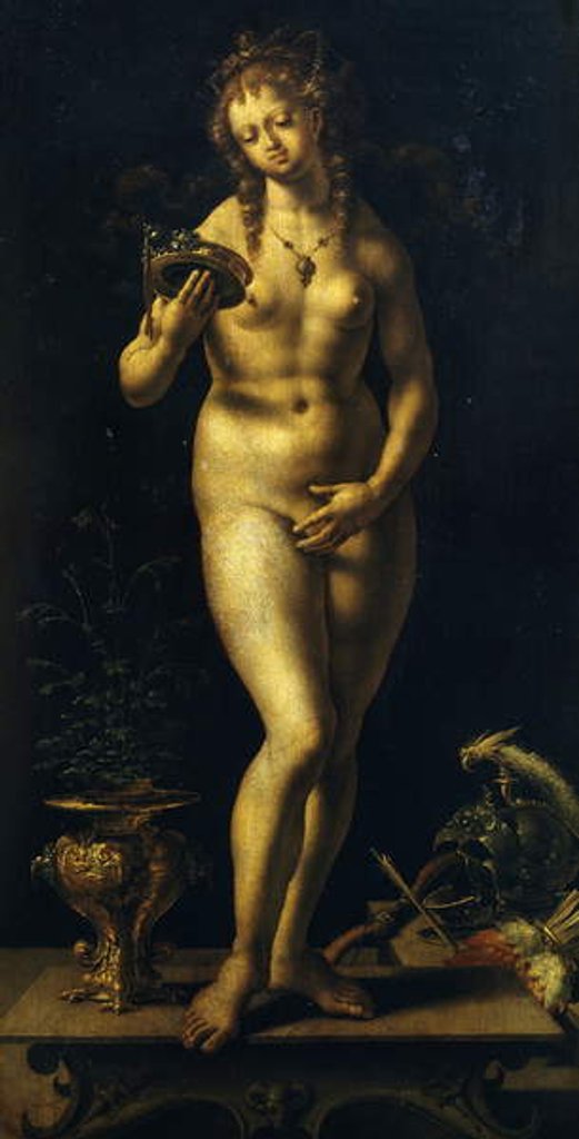 Detail of Venus by Jan Gossaert