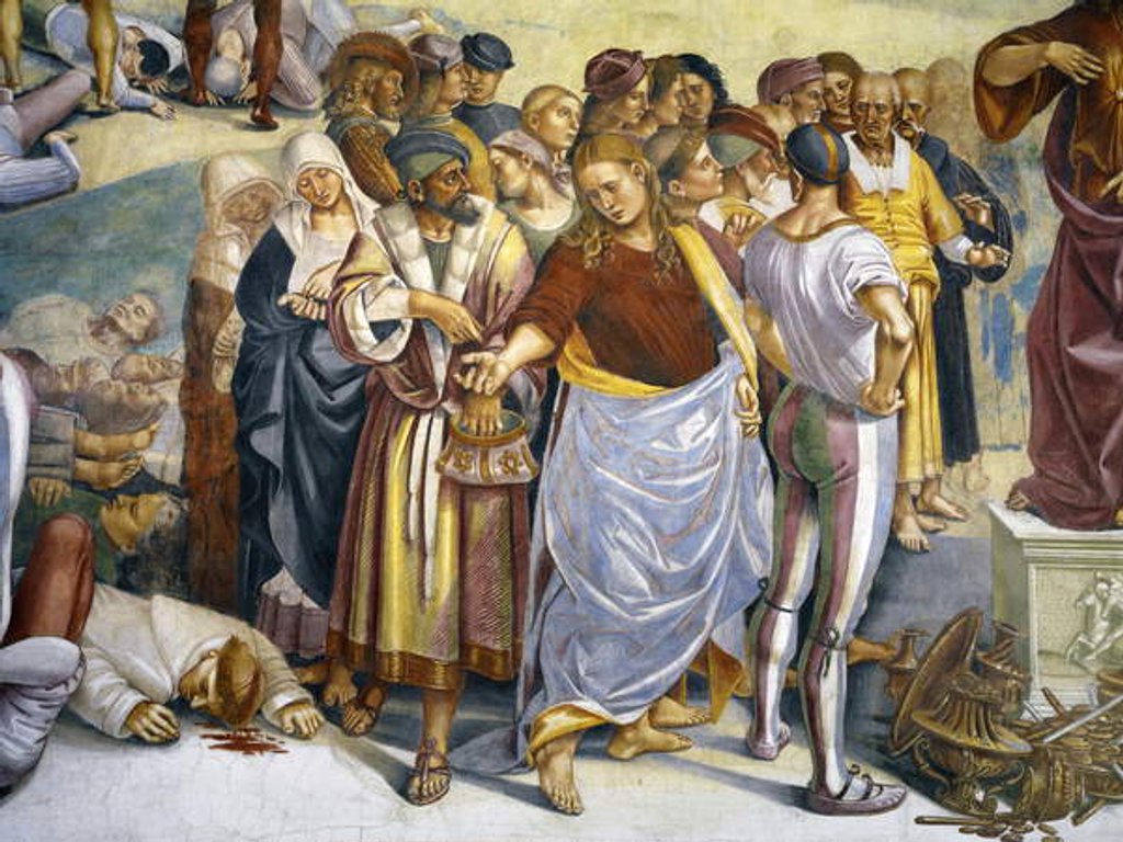 Detail of Sermon and Deeds of the Antichrist from Last Judgment cycle, 1499-1504 by Luca Signorelli