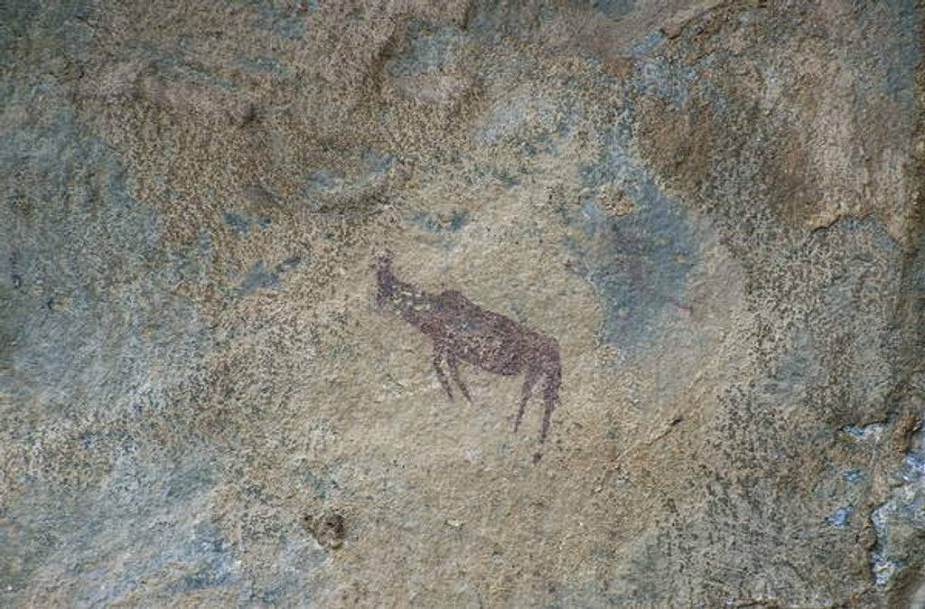 Detail of Animal figure by Prehistoric Prehistoric