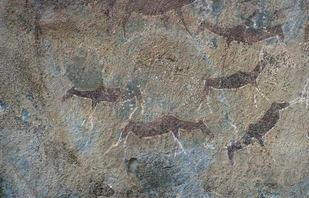 Detail of Animal figures by Prehistoric Prehistoric