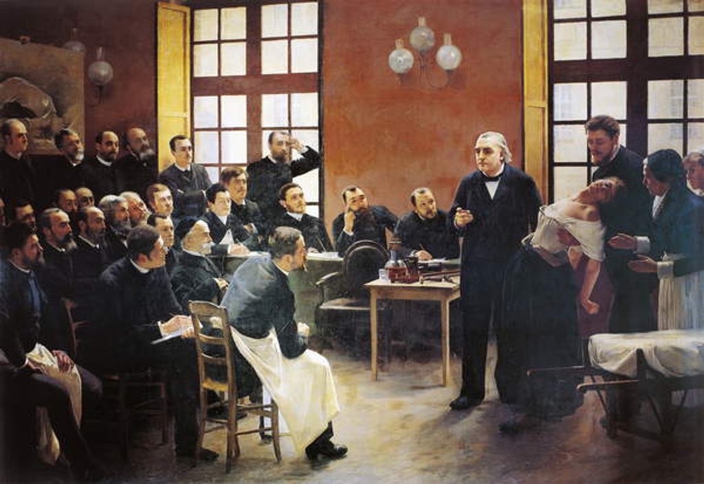 Detail of A Clinical Lesson with Doctor Charcot at the Salpetriere, 1887 by Pierre Andre Brouillet