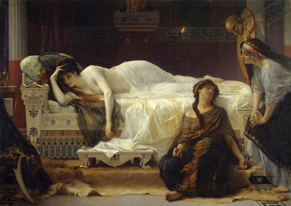 Detail of Phèdre, c.1880 by Alexandre Cabanel