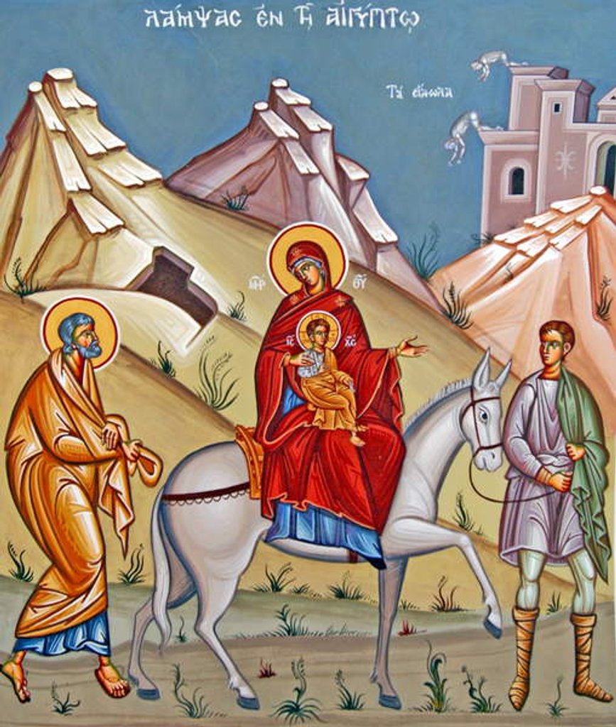 Detail of Kykkos Monastery Mural, Cyprus by Cypriot Cypriot