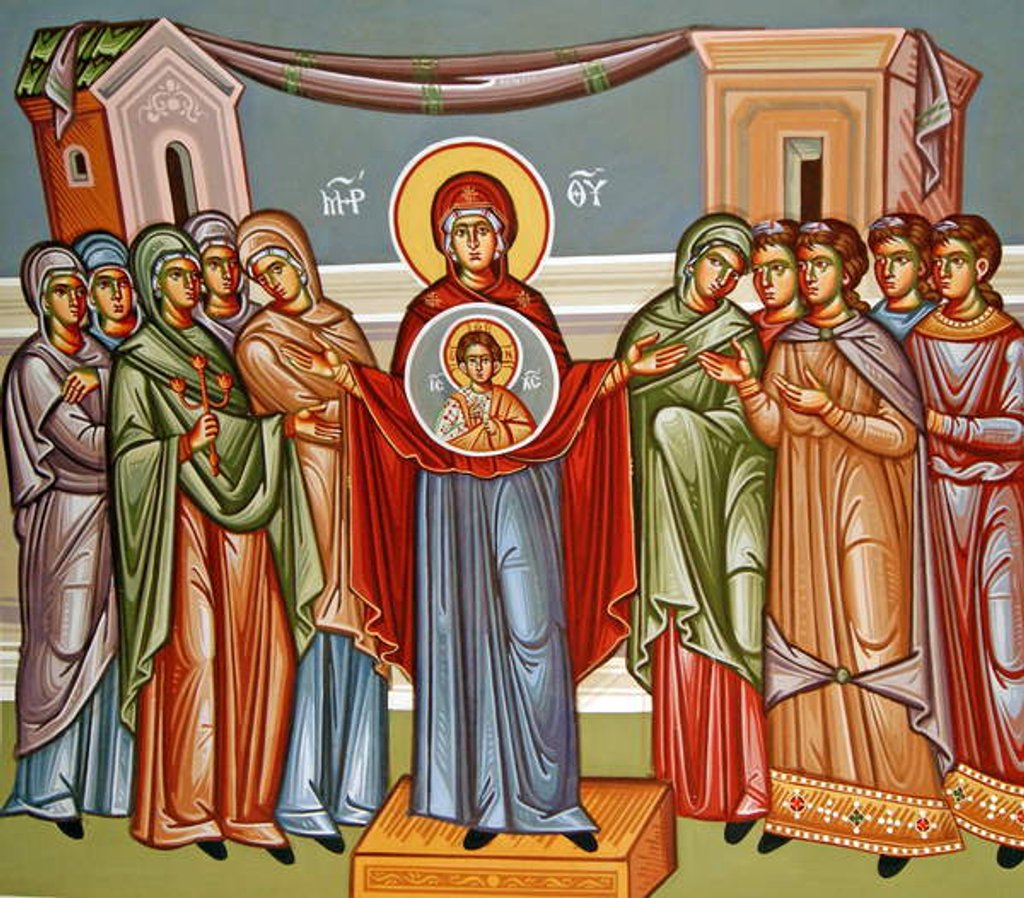 Detail of Mary with the infant Jesus, Cyprus by Cypriot Cypriot