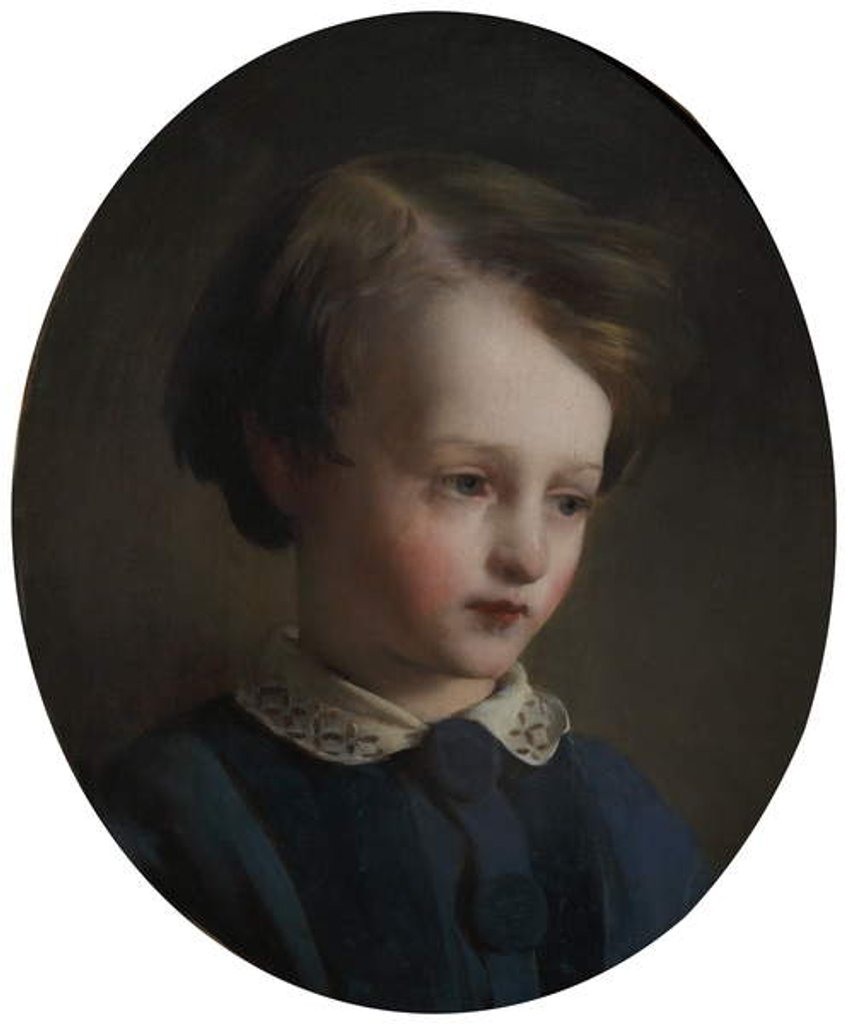 Detail of Portrait of a Boy, 1862-65 by William Quiller Orchardson