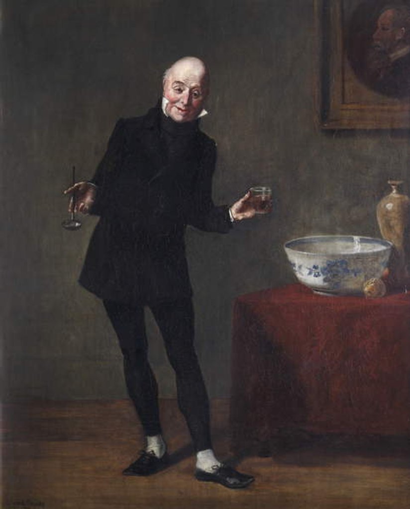 Detail of Mr Micawber, 1837 by Edward Sherard Kennedy