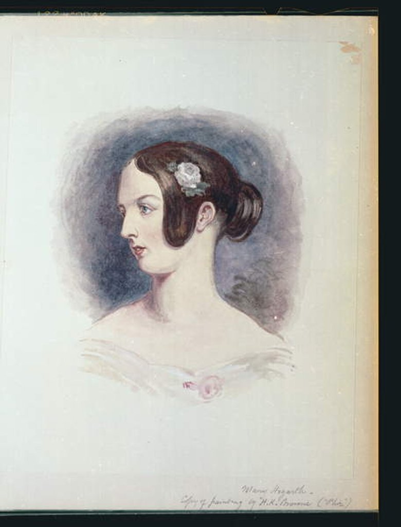 Detail of Mary Hogarth, c.1890 by Hablot Knight Browne