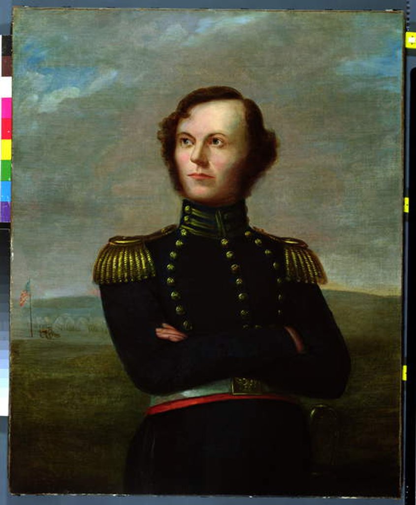 Detail of James Walker Fannin c.1835 by Samuel Finley Breese Morse