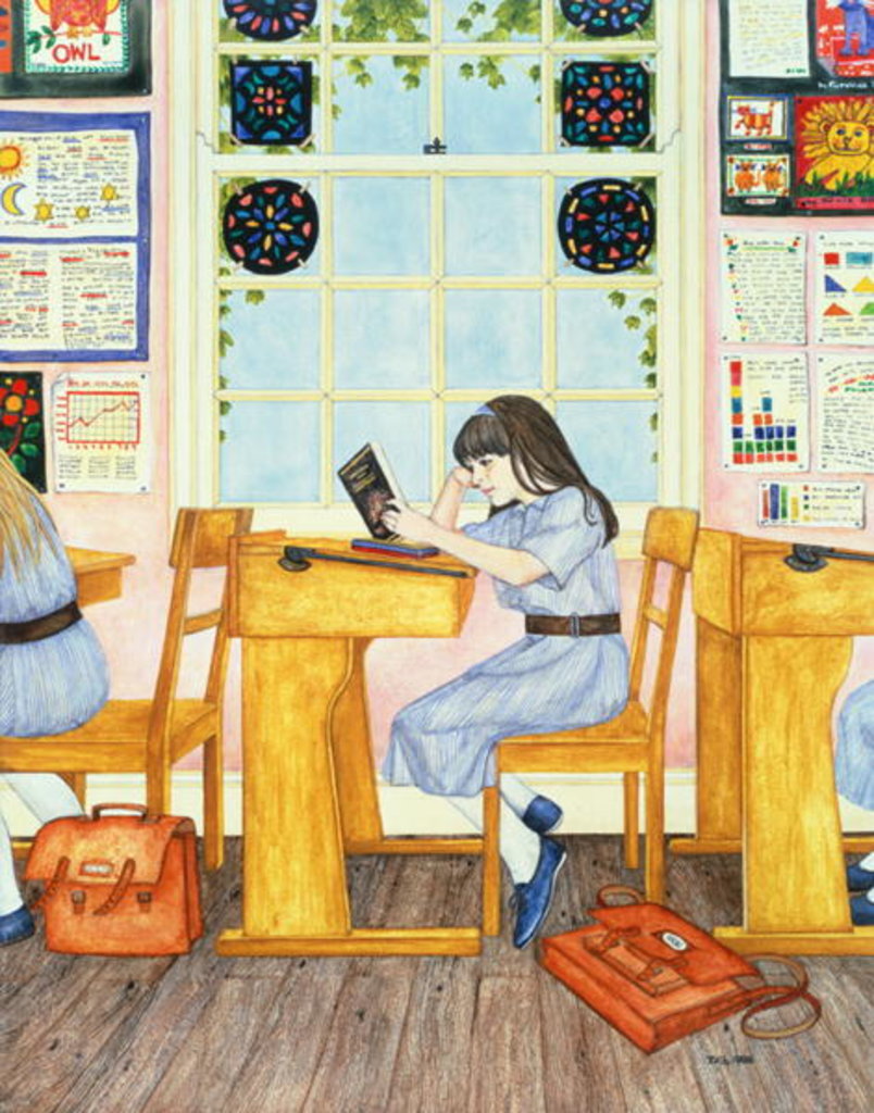 Detail of School, 1986 by Ditz Ditz