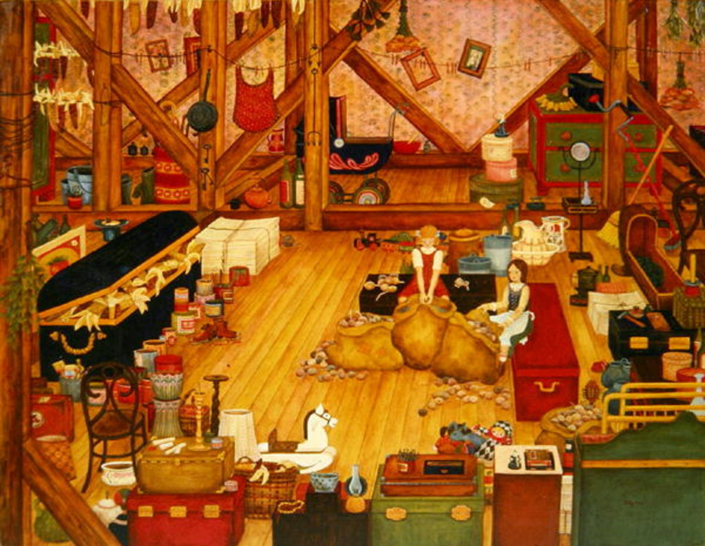 Detail of The Attic by Ditz Ditz