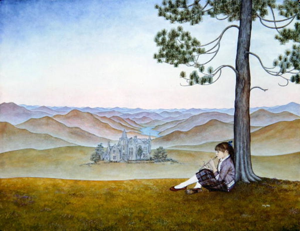 Detail of Scotland by Ditz Ditz