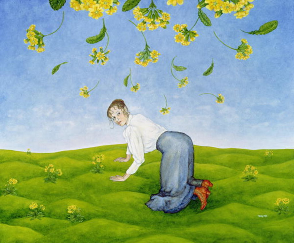 Detail of Clara, after D.H.Lawrence's 'Sons and Lovers' by Ditz Ditz